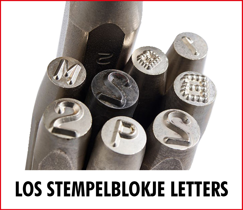 los-stempelblokje-letter