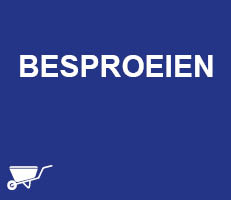 besproeien
